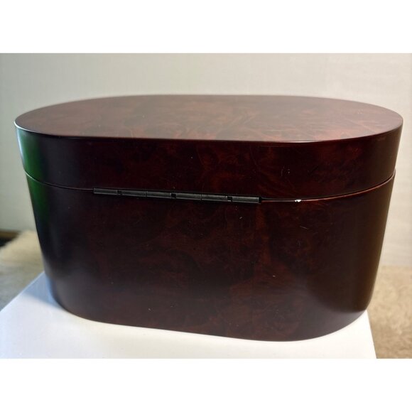 Bombay Wooden Locking Box Watch Jewelry Valet Classic New - Picture 10 of 13